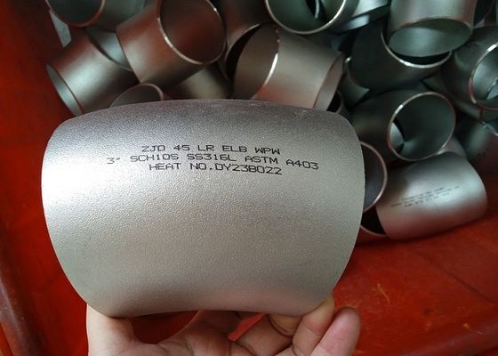 UNS31803 Stainless Steel Duplex Pipe Fittings For Chemical And Sea Water