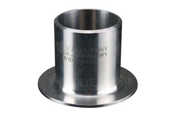 SCH40S SCH80S Stainless Steel Pipe Fittings Stub Ends With MSS SP 44