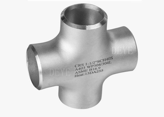 Chemical Oil Stainless Steel Pipe Fittings SCH10S SCH40S SCH80S
