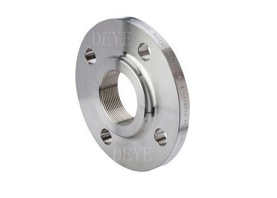 SS304 SS316 Duplex Threaded Stainless Steel Pipe Flange With DIN EN1092-1 PN16 PN25