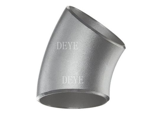 BW SS316 45 Degree Stainless Steel Elbow 1/2"-72" With ISO9001  DN15-DN1800