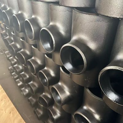 Petroleum Pipeline Carbon Steel Pipe Fittings Cross with A234 WPB