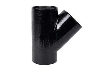 WYE Welded Carbon Steel Pipe Fittings Y Lateral Tee With ANSI B16.9