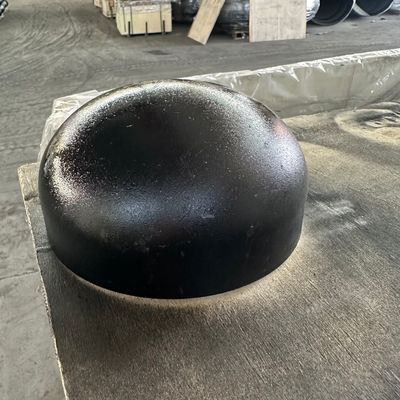 SCH40 A234WPB Carbon Steel Pipe Cap ends with BW ANSI B16.9