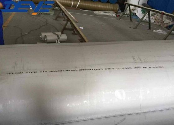 DN800 EN10217-7 Stainless Steel Seamless Welded Pipes