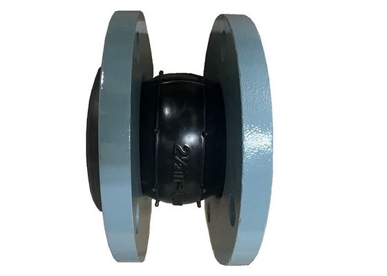 PN10 PN16 CL150 Flexiable  rubber Expansion Joints With Flange Epoxy Coated