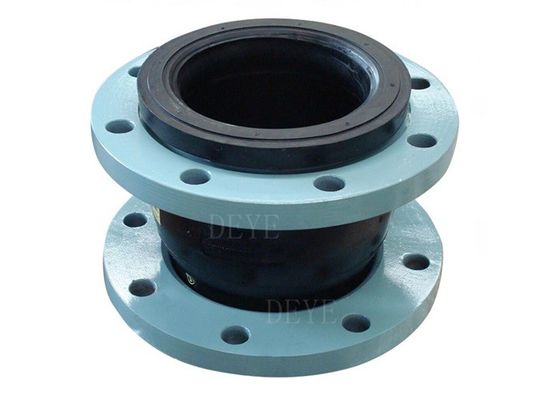 PN10 PN16 CL150 Flexiable  rubber Expansion Joints With Flange Epoxy Coated