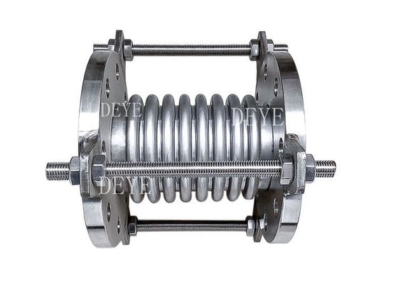 Metal Bellows Expansion Joint With Tile Rods Carbon Steel Stainless Steel