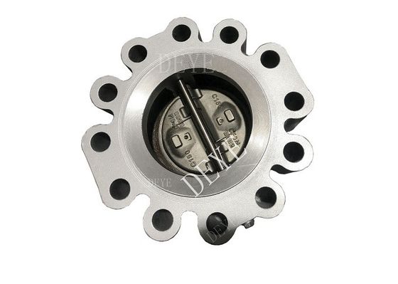 API594 Oil Gas Valve Metal To Metal Wafer Check Valve With Lug Drilled Holes CVS-0150-8L
