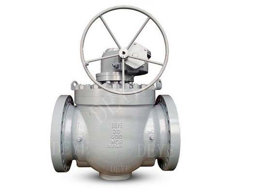 API600 Top Entry Steel WCB Ball Valve With Flange Ends RF B16.9