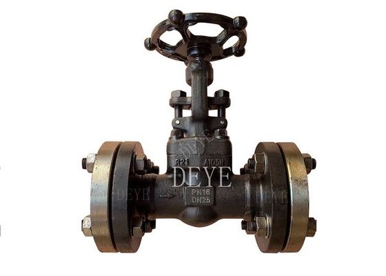 DN15-DN1200 API6D Oil Gas Valve Forged Steel Gate Valve With Counter Flanges Fogvc-0016-1