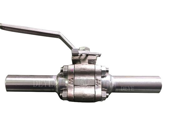 Forged Oil Gas Valve Stainless Steel Ball Valve With Extended Body Length