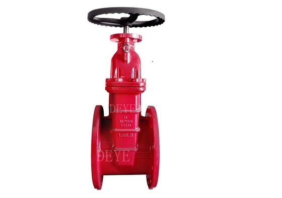 DIN3352 EN1171 Ductile Iron NRS Resilient Gate Valves For Water