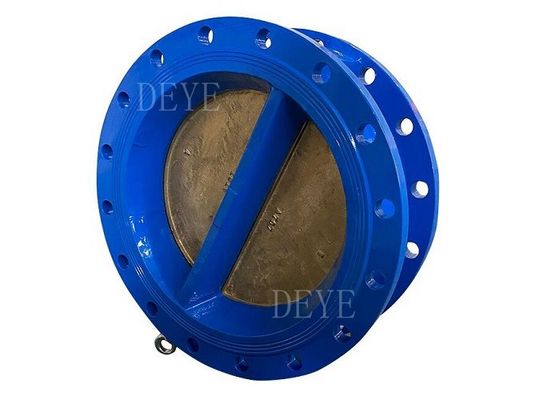 Cast Ductile Iron Water Valve Wafer Duo Plate Double Disc Check Valves