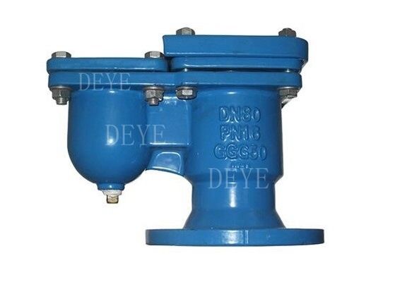 Cast Ductile Iron Water Valve Double Function Air Release Valve With Flange Ends