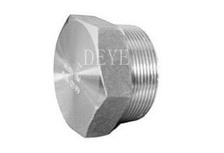 2000# 3000# High Pressure Pipe Fittings High Pressure Plug With Threaded Connection