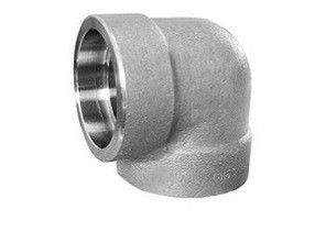 90 Deg High Pressure Pipe Fittings Stainless Steel Socket Ends High Pressure Elbow