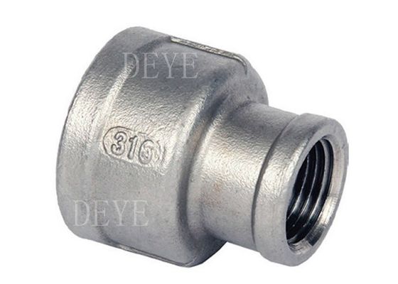 CF8M CF8 Screwed Threaded Pipe Fittings reducing coupling