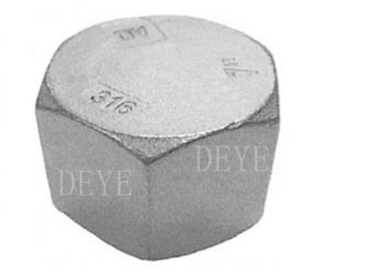 SS201 SS304 SS316 150# Stainless Steel screw plugs caps with  NPT BSPT
