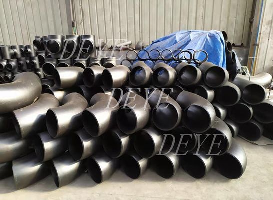 PN10 PN16 Carbon Steel Pipe Fittings LR Elbow With DIN2605