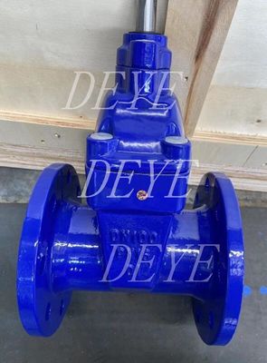 DIN3352 EN1171 Ductile Iron NRS Resilient Gate Valves For Water