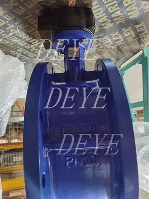 Cast Ductile Iron Water Valve GGG40 GGG50 Tilting Disc Check Valve With Hammer Weight