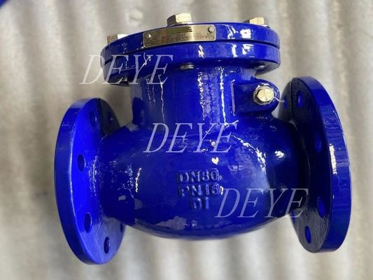 GGG50 GGG40 Cast Ductile Iron Swing Check Valves With Arm Lever Weight