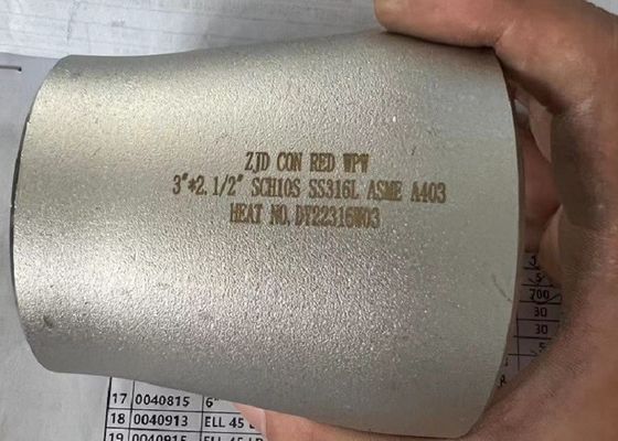 SAF2507 Duplex SS Pipe Reducer SCH40S SCH80S SCH160S