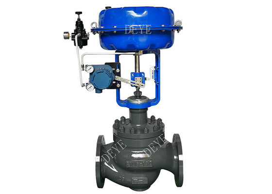 Steel Globe Control Valve With Diaphragm Pneumatic Actutor