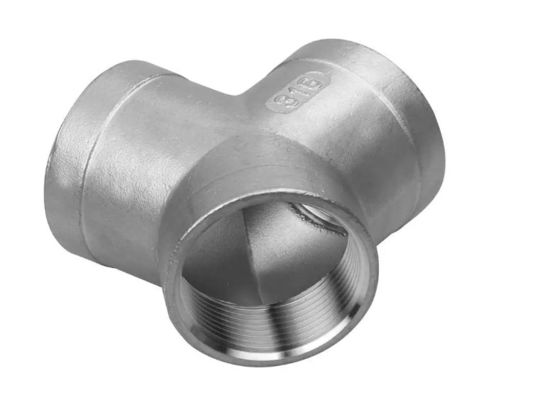 150PSI Stainless Steel Threaded Y WYE Tee for pipefittings use