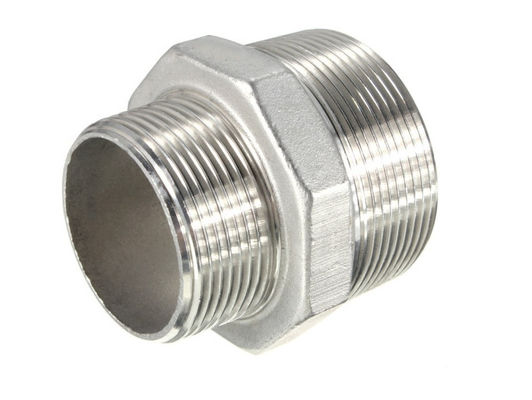 Stainless Steel 150# Screwed  Hex. Nipples to connect threaded pipes