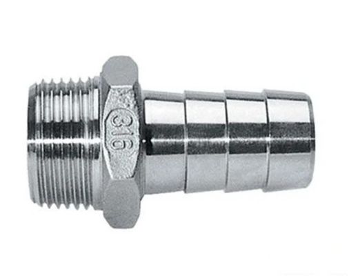 150# Investment casting theaded pipe fittings With Hose Nipple