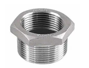 SS304 SS201 SS316 SS Threaded Pipe Fittings For Hex Bushing