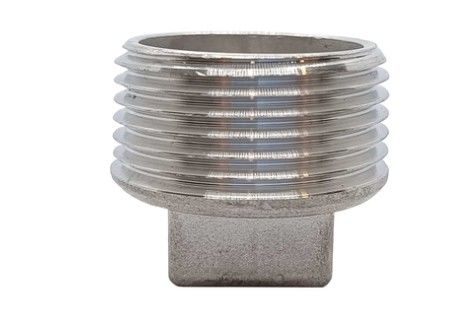BSPT BSPP NPT PS DIN SS Screwed Threaded Fittings For Square Plug