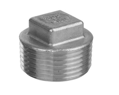 BSPT BSPP NPT PS DIN SS Screwed Threaded Fittings For Square Plug
