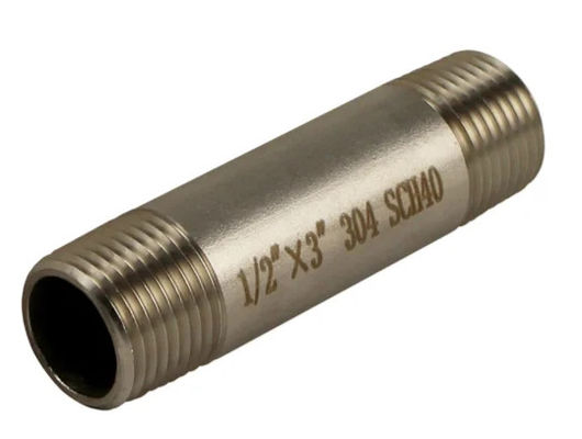 Stainless Steel Long Pipe Nipple With SCH40 SCH80
