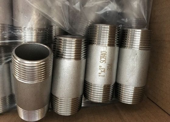 Stainless Steel Long Pipe Nipple With SCH40 SCH80