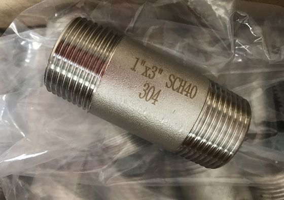 Stainless Steel Long Pipe Nipple With SCH40 SCH80