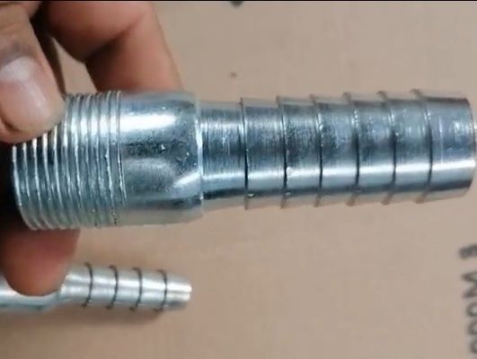 SCH20 SCH30 STD Zinc Galvanized King Nipple For Hose Pipes