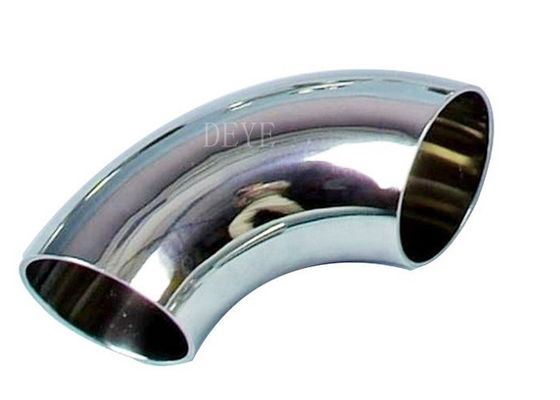 Polished SS304 Stainless Steel Butt Weld Pipe Fittings For Food Industry