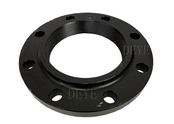 A105 ANSI ASME DIN Forged Steel Flange Carbon Steel Threaded Flange With NPT BSPT