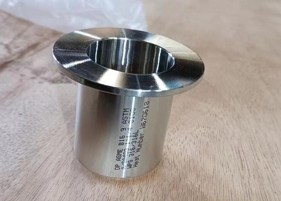 Seamless BW Stainless Steel Pipe Fittings SS316 Sch80s Sch160s