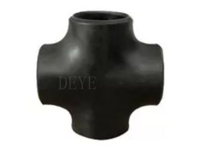 Petroleum Pipeline Carbon Steel Pipe Fittings Cross with A234 WPB