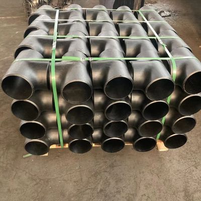 Petroleum Pipeline Carbon Steel Pipe Fittings Cross with A234 WPB