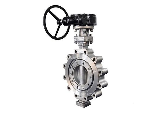Lug Type Butterfly Triple Offset Valve With CL150 CL300 PN16 PN25 PN40 MBV-0150-6L
