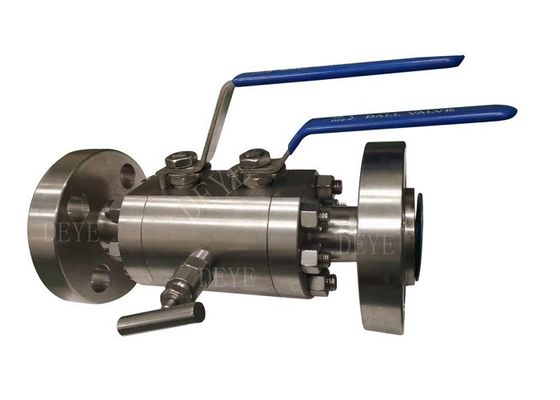 Forged Stainless Steel DBB Ball Valve With Customized Design BV-DBB-02F