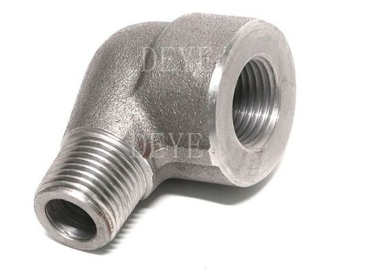 Threaded NPT High Pressure Pipe Fittings street elbow With 3000LBS 6000LBS