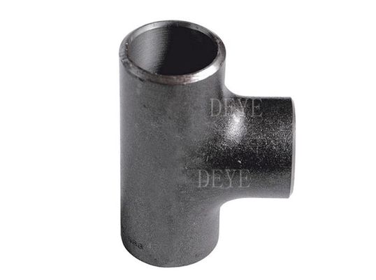 Seamless Carbon Steel Pipe Fittings Equal Tee With Standard DIN2615