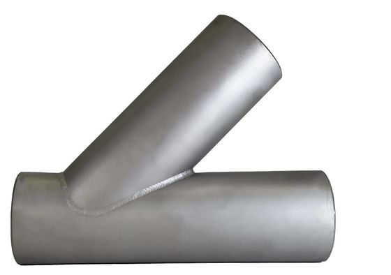 WYE Welded Carbon Steel Pipe Fittings Y Lateral Tee With ANSI B16.9