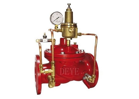 Cast Ductile Iron Pressure Released Control Valve With Brass Fittings